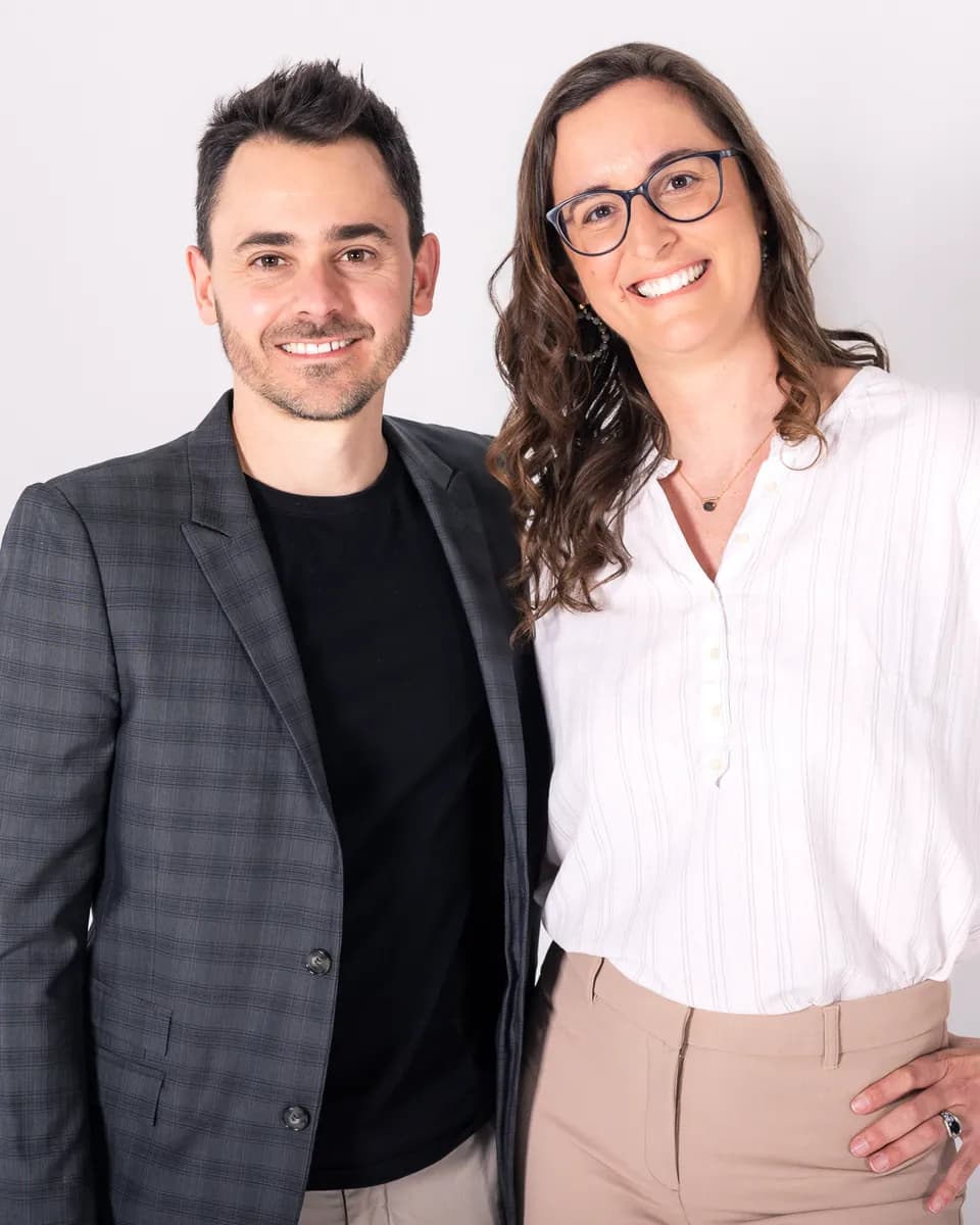Laetitia Andrac and Johan Erchoff, the founders of Understanding Zoe.