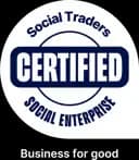 Certified Social Enterprise badge, recognising Understanding Zoe as a purpose-led organisation